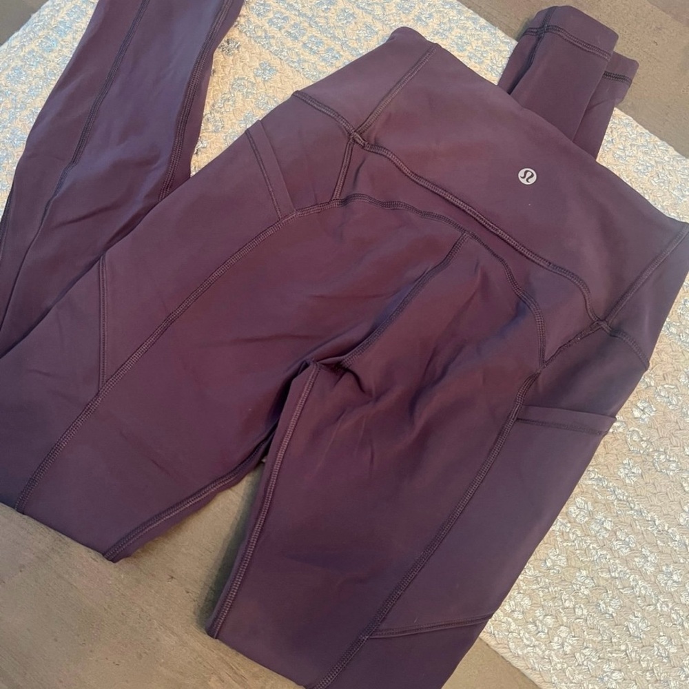lululemon athletica Deep Purple Leggings